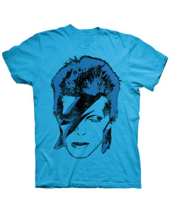 David Bowie T-shirt til børn | Blue Ziggy